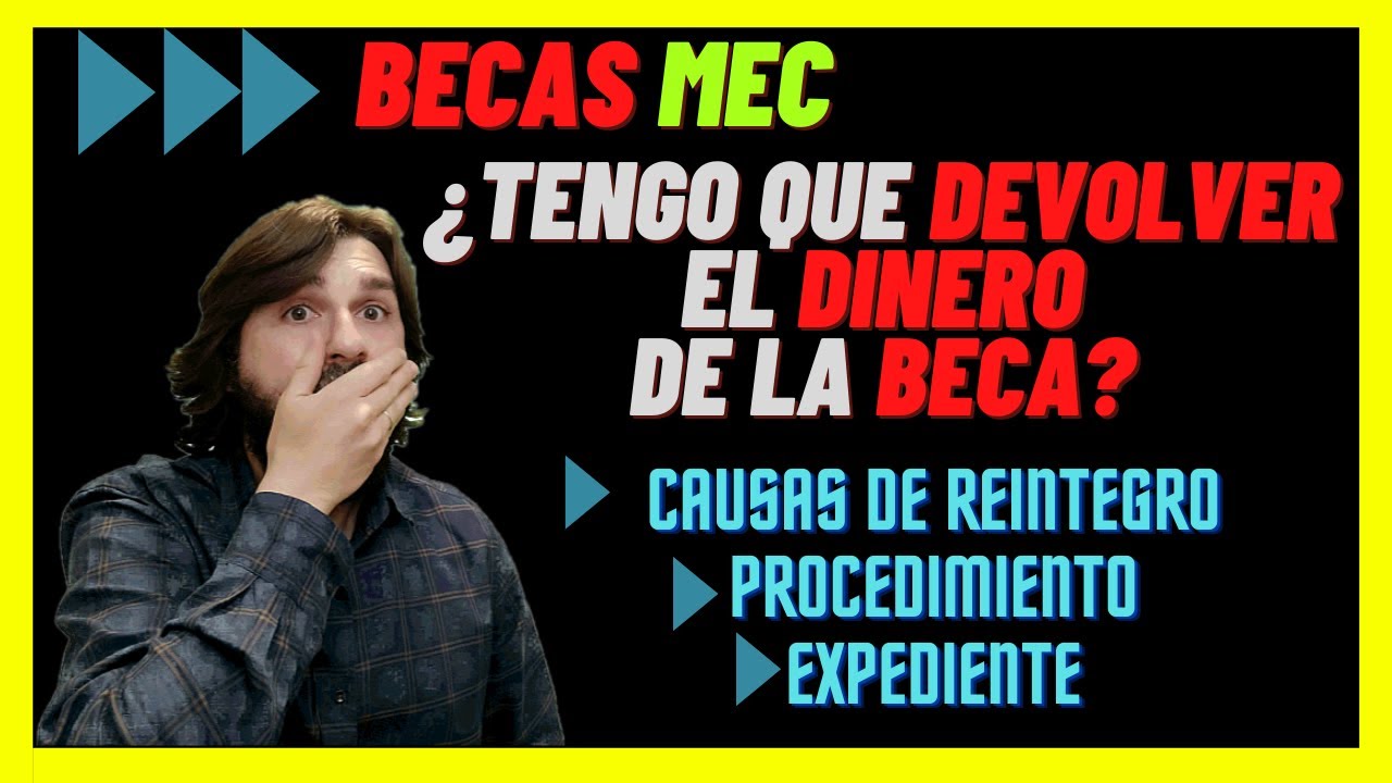 como devolver una beca a plazos