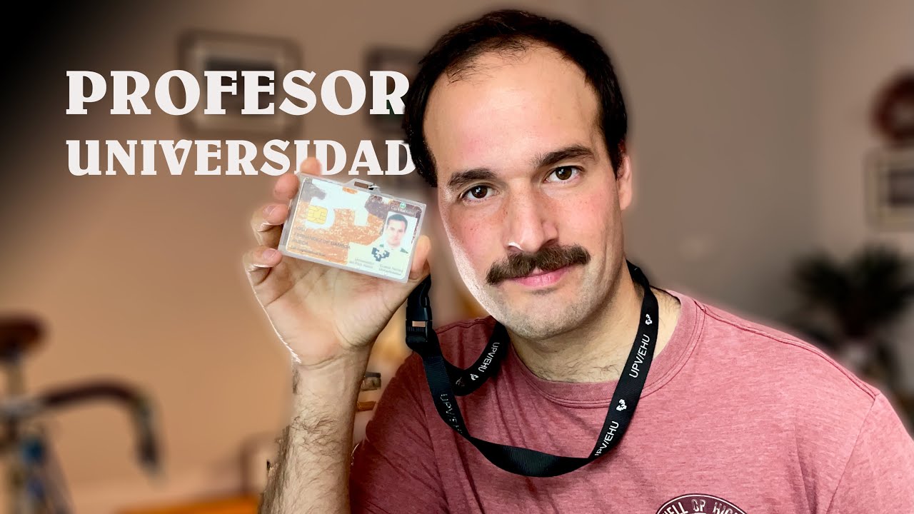 como ser profesor de universidad en españa
