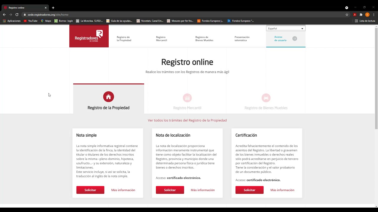 deposito de cuentas anuales registro mercantil madrid