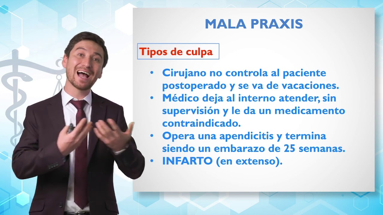 diferencia entre negligencia y mala praxis