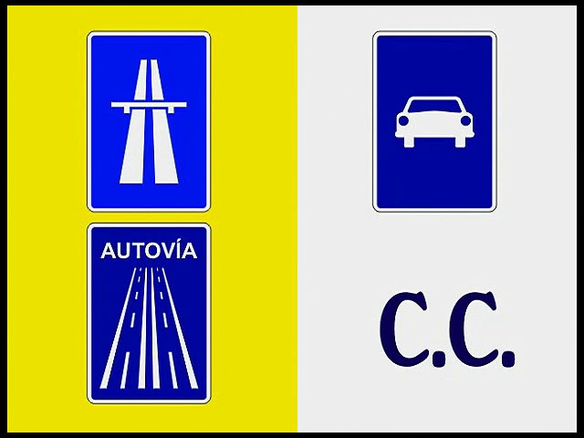 diferencia entre vía urbana e interurbana