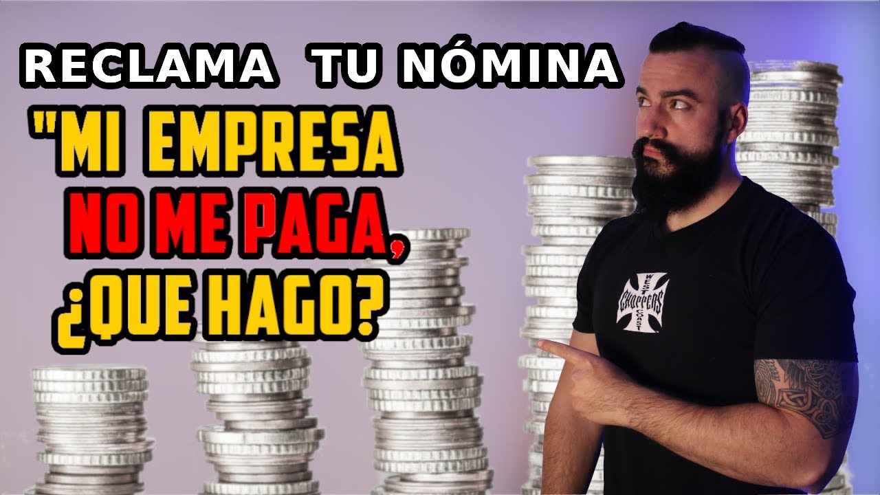 mis compañeros han cobrado la nómina y yo no
