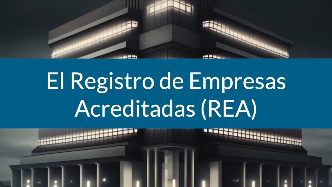 registro de empresas acreditadas en el sector de la construcción