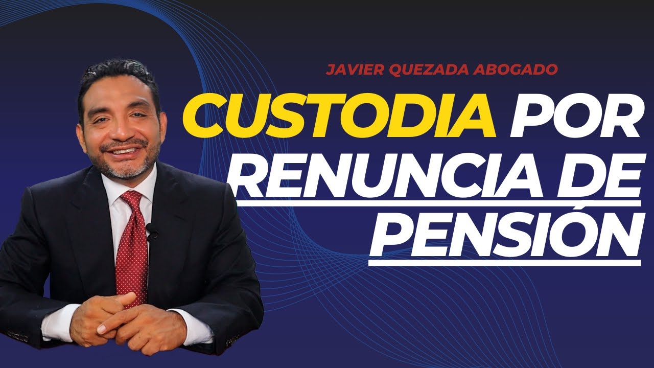renunciar a la custodia de un hijo
