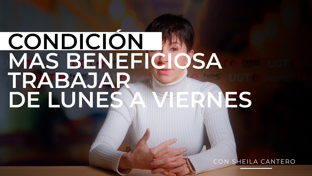 trabajo de lunes a viernes madrid