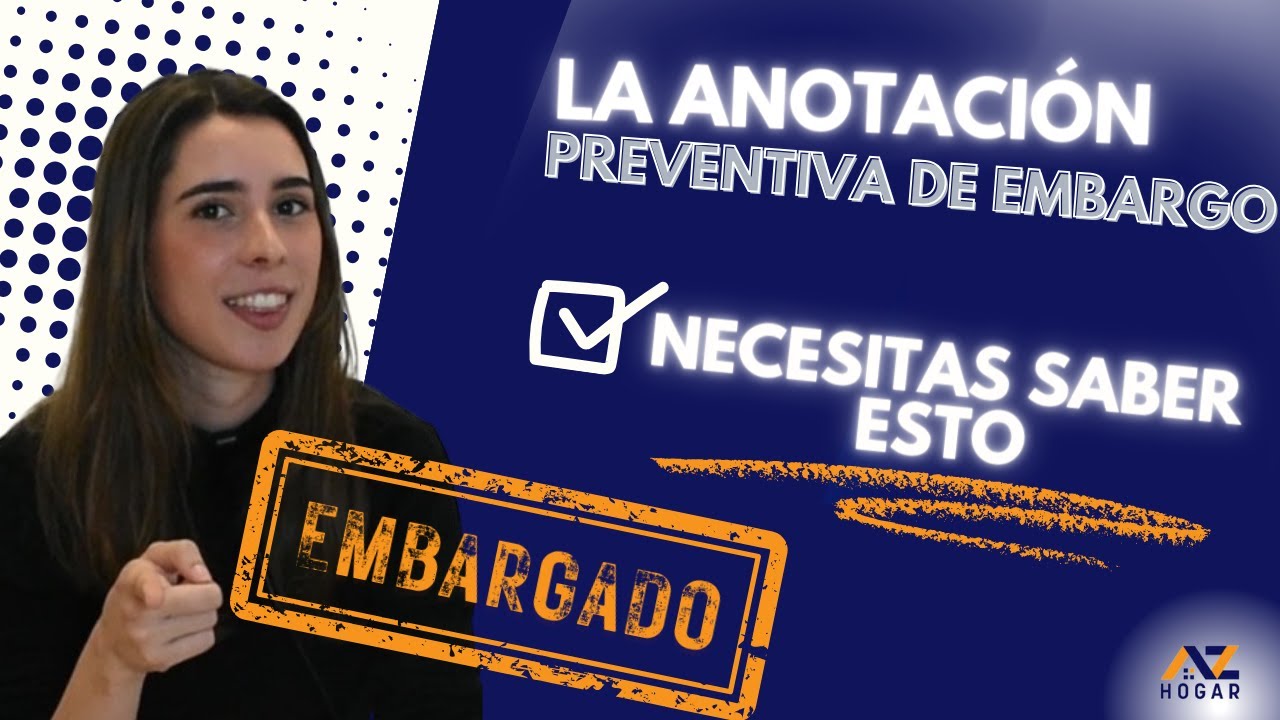 anotación preventiva de embargo como medida cautelar