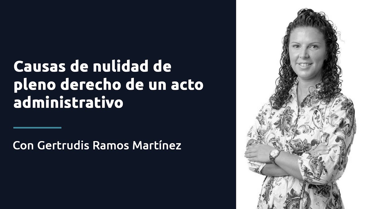 causas de nulidad de pleno derecho