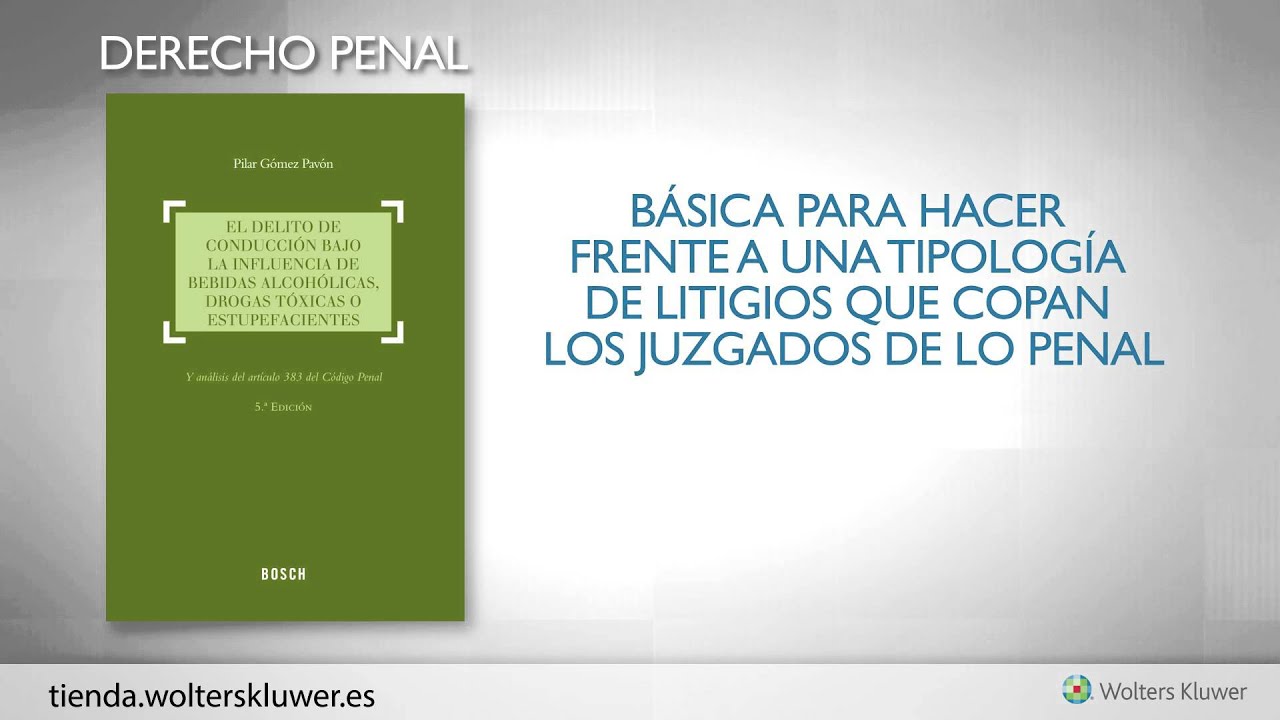 delito conduccion bajo influencia bebidas alcoholicas