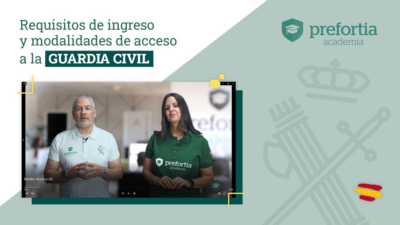 estudios necesarios para ser guardia civil