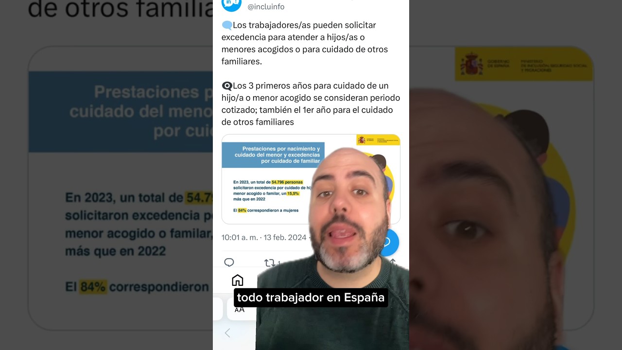excedencia por cuidado de familiar actividad retribuida