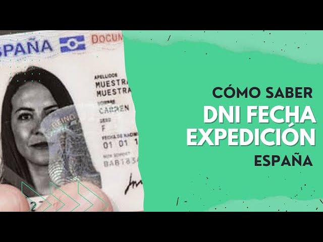 fecha de expedición del documento de identidad