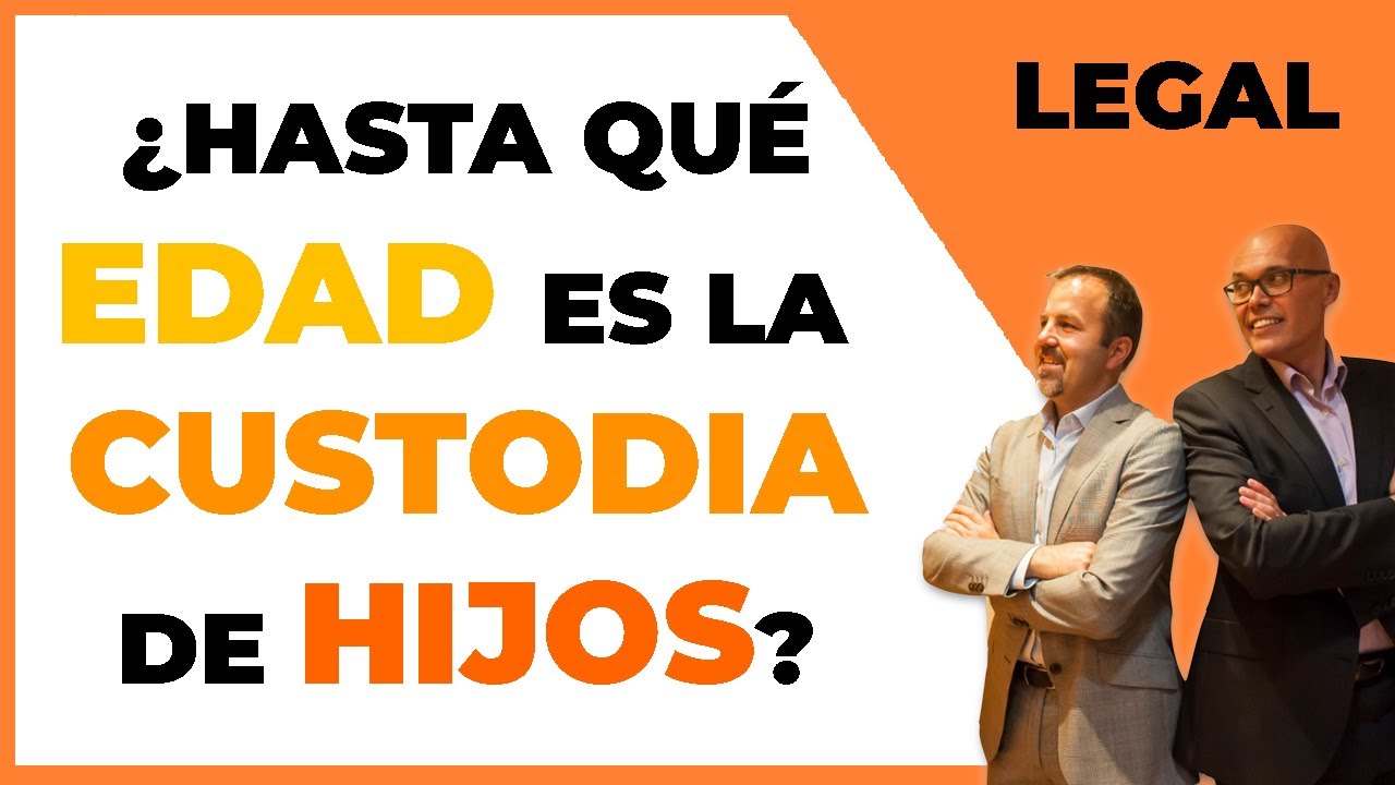 guarda y custodia hijos mayores de edad