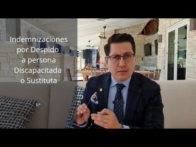 indemnización por despido personas con discapacidad