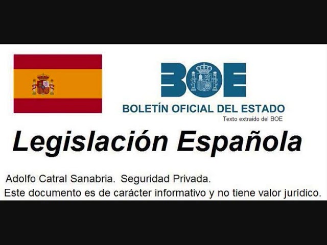 ley 29 1994 de 24 de noviembre