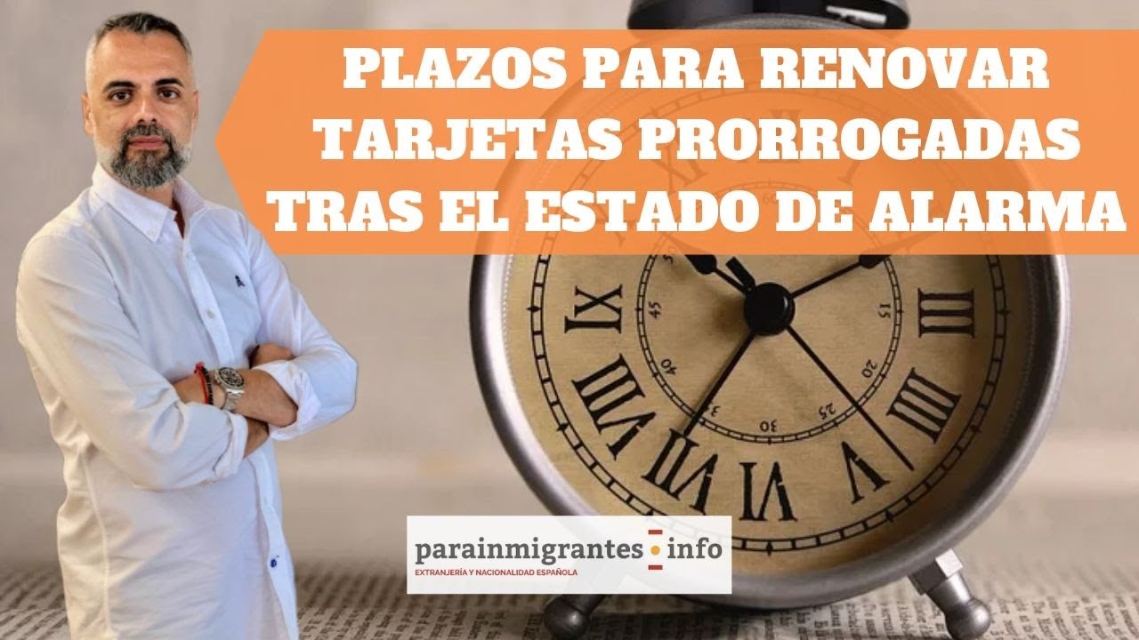 nie caducado después del estado de alarma