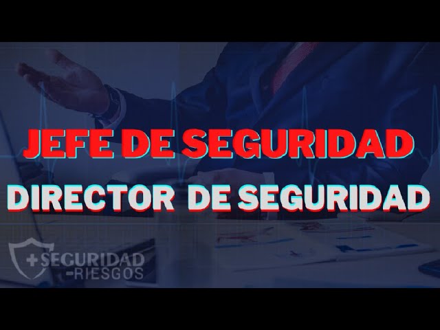 requisitos para ser director de seguridad