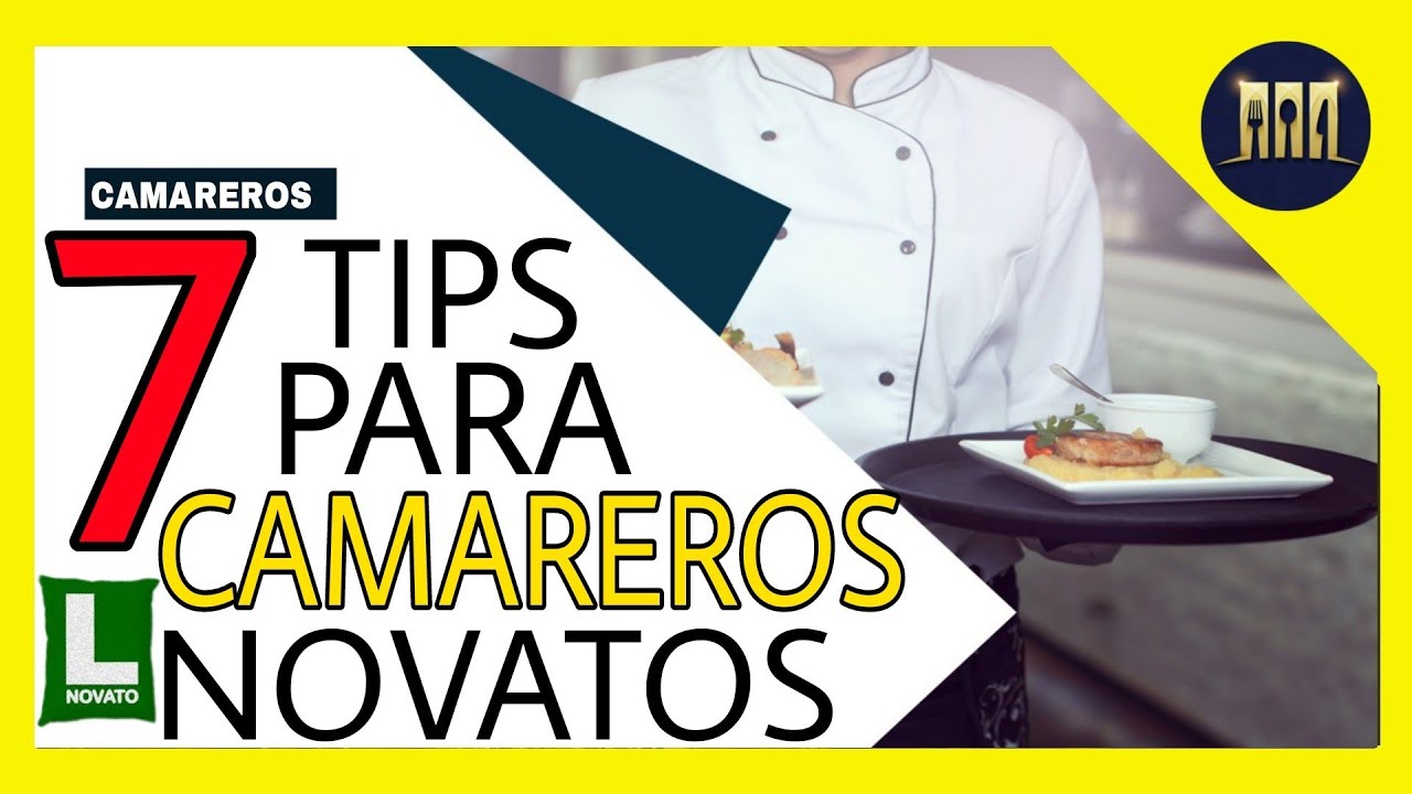 un ayudante de camarero puede estar solo