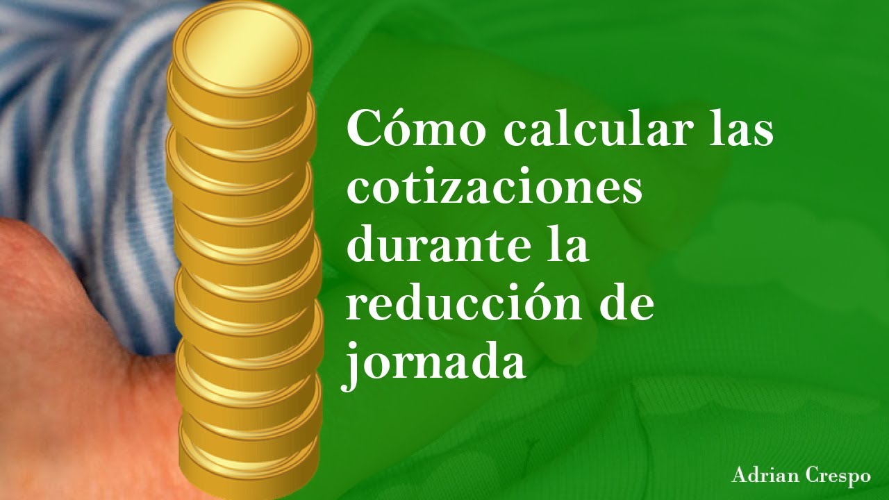 calculo de reduccion de jornada laboral