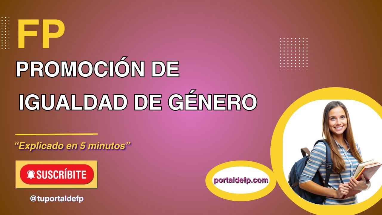 ciclo formativo promoción de igualdad de género