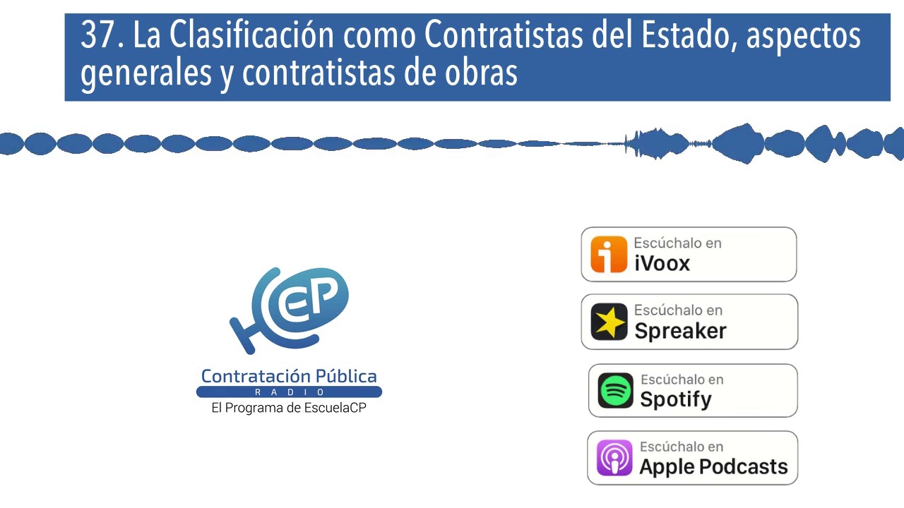 clasificacion de contratistas del estado grupos y subgrupos