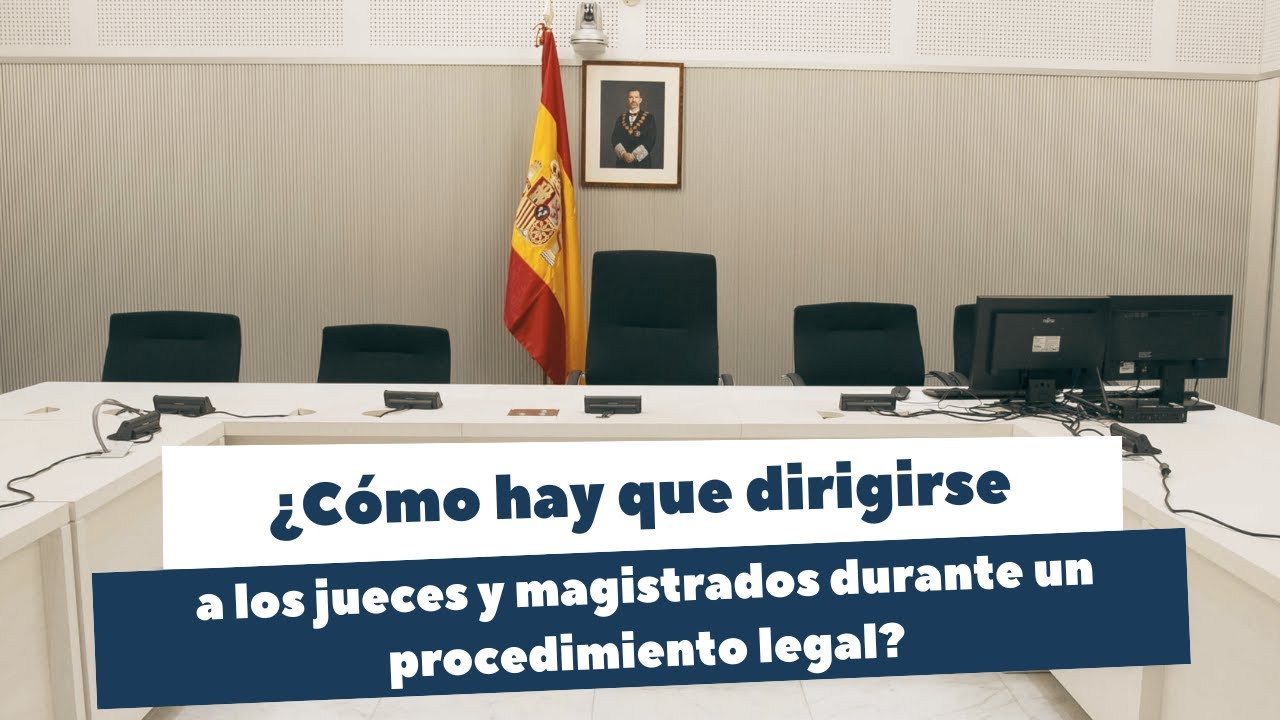 como dirigirse a un fiscal en un juicio