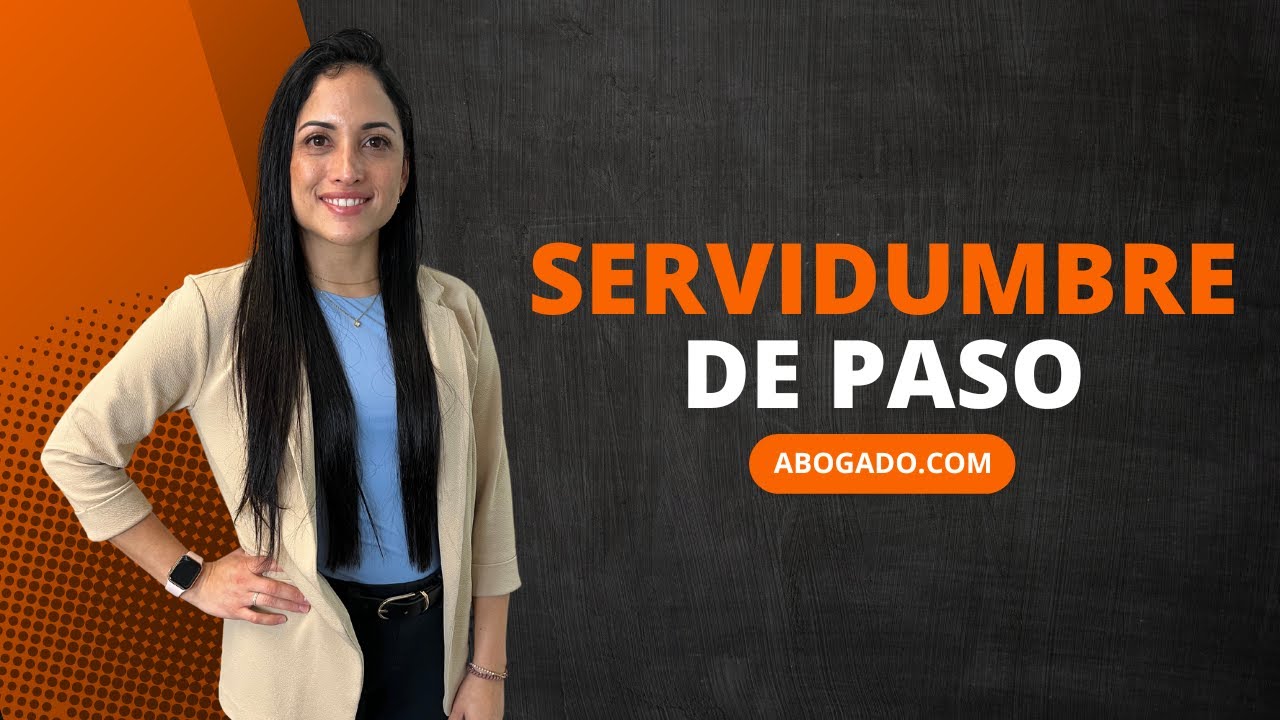 como solicitar una servidumbre de paso