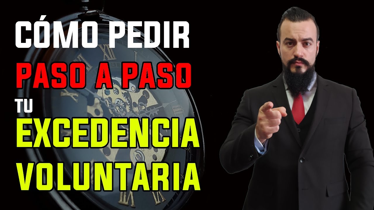 con cuanto tiempo se pide una excedencia