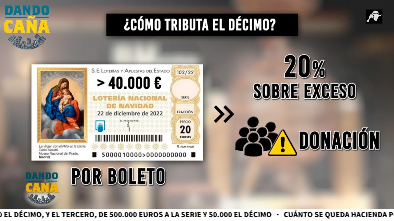 cuanto dinero gana el estado con la loteria de navidad