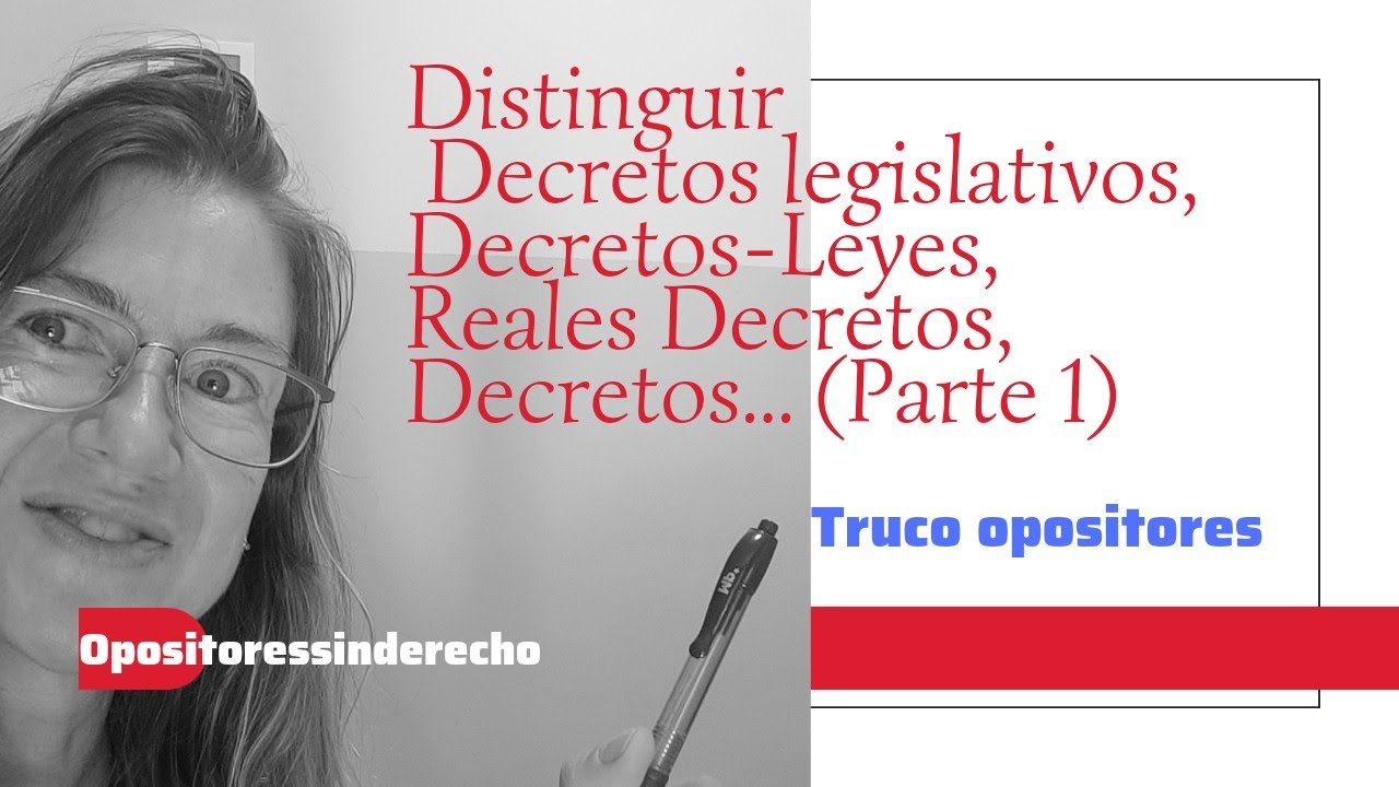 diferencia entre real decreto y decreto ley