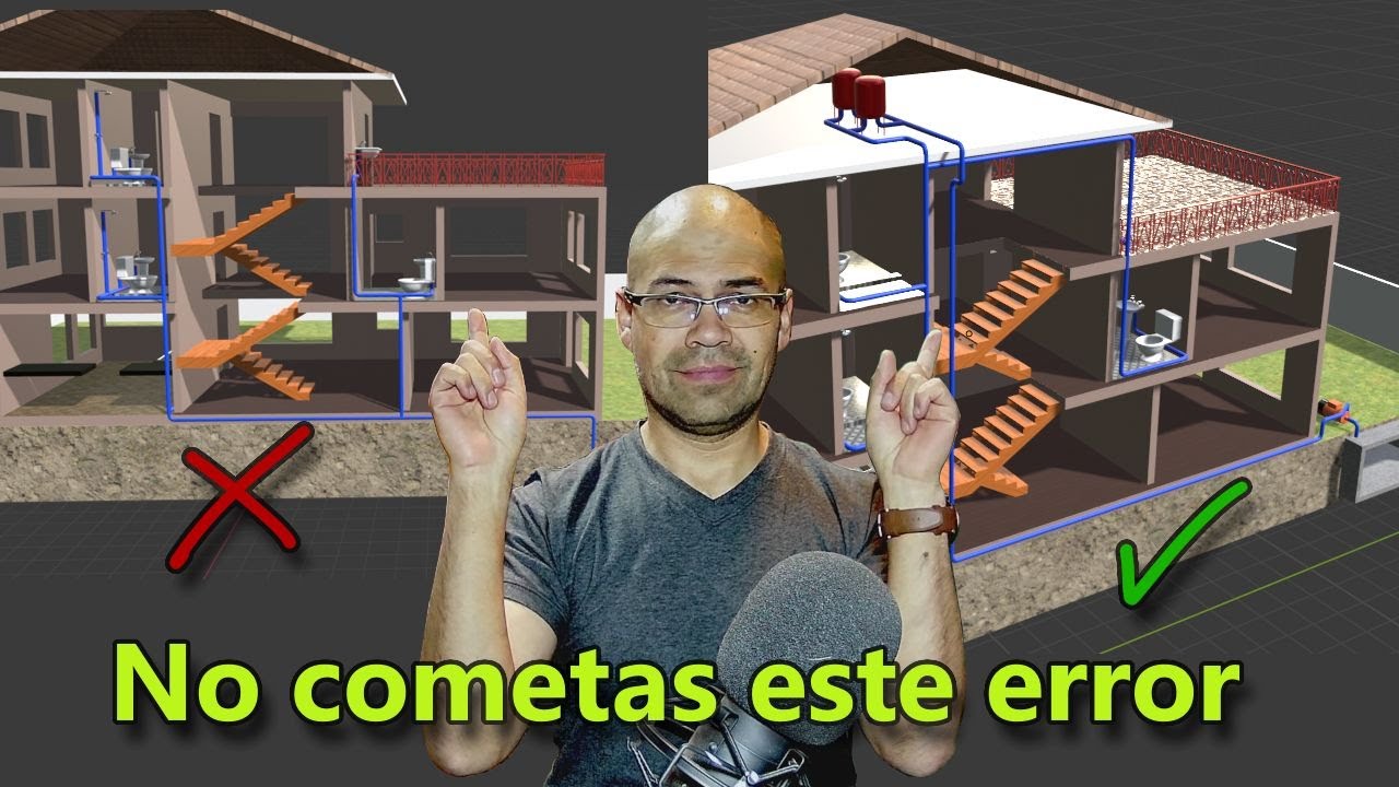 esquema instalacion de agua en una vivienda