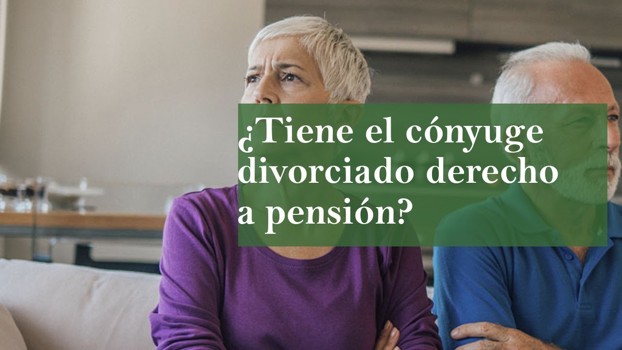estoy divorciada tengo derecho a la pension de viudedad