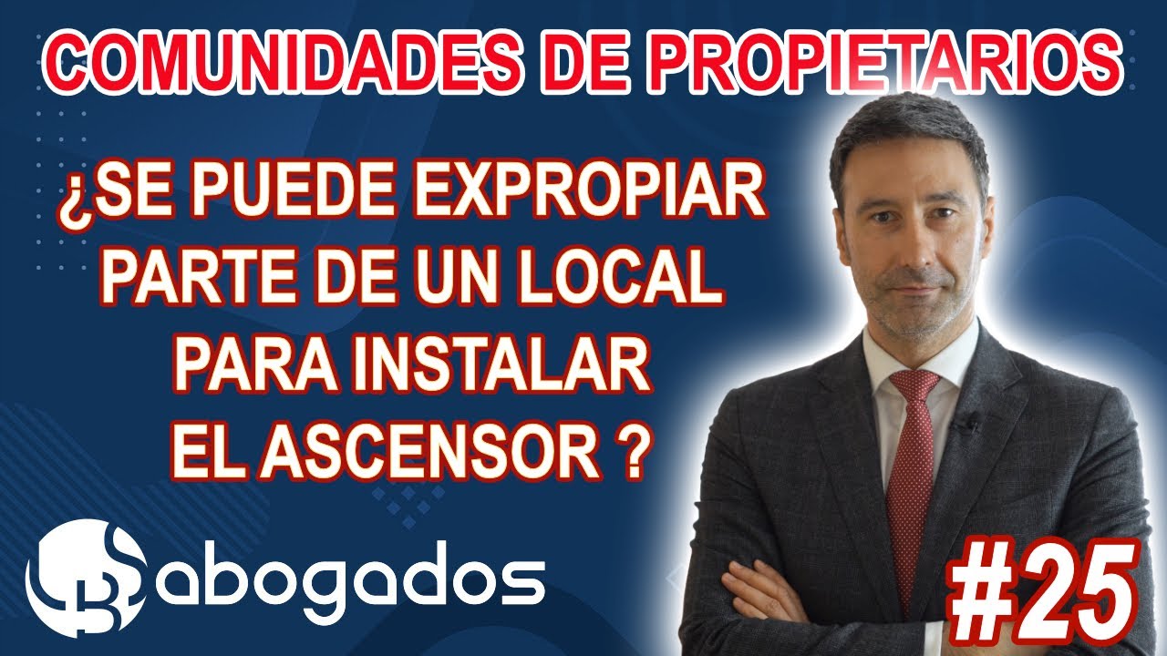 indemnización por ocupar local para ascensor