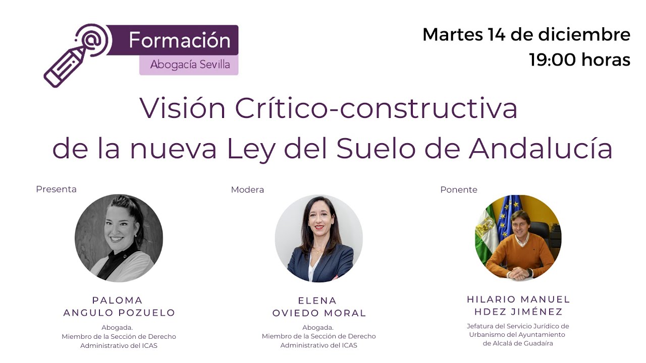 ley del suelo de andalucía actualizada