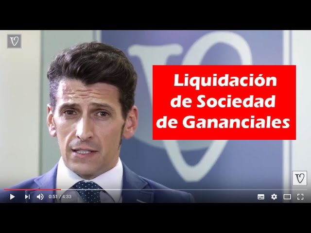 liquidación sociedad de gananciales vivienda habitual