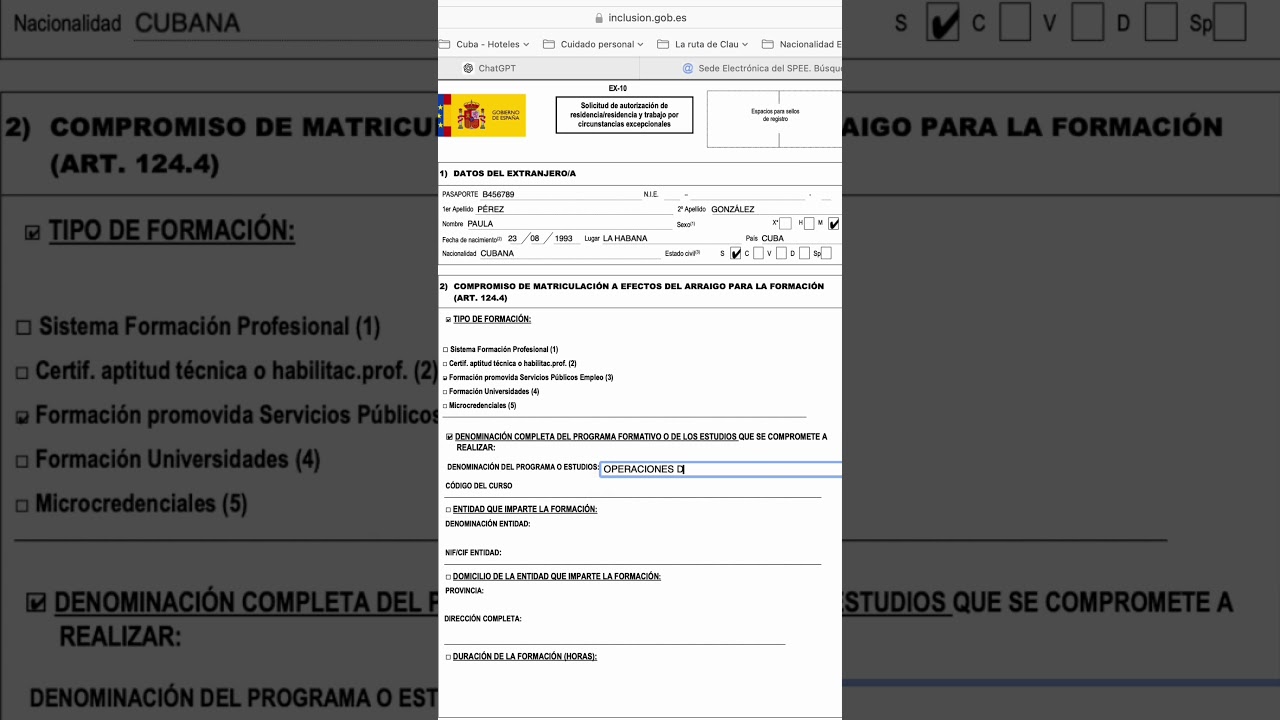 modelo declaración responsable junta de andalucía
