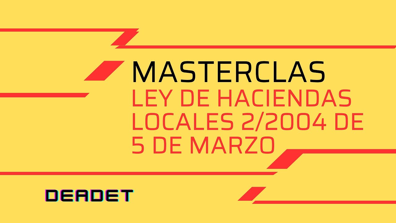 rd legislativo 2 2004 de 5 de marzo