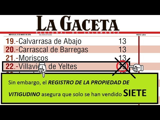 registro de la propiedad de vitigudino