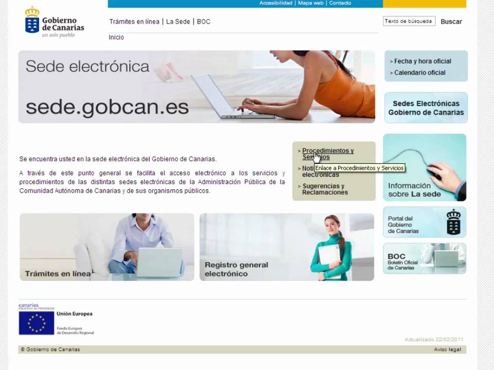 sede electrónica instituto canario de la vivienda