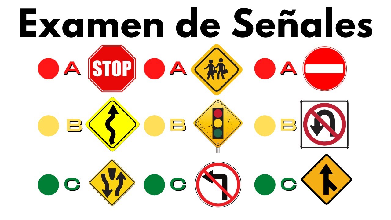 señales de trafico redondas y su significado