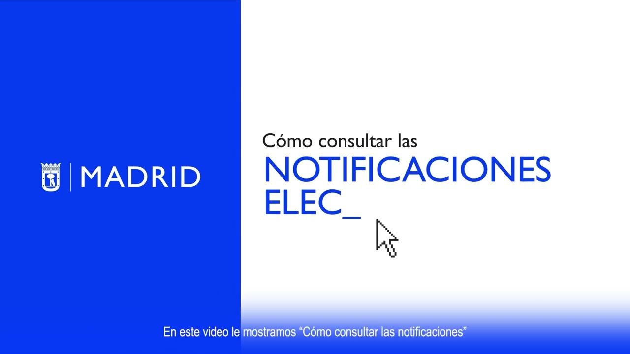 sistema de notificaciones electrónica de la comunidad de madrid