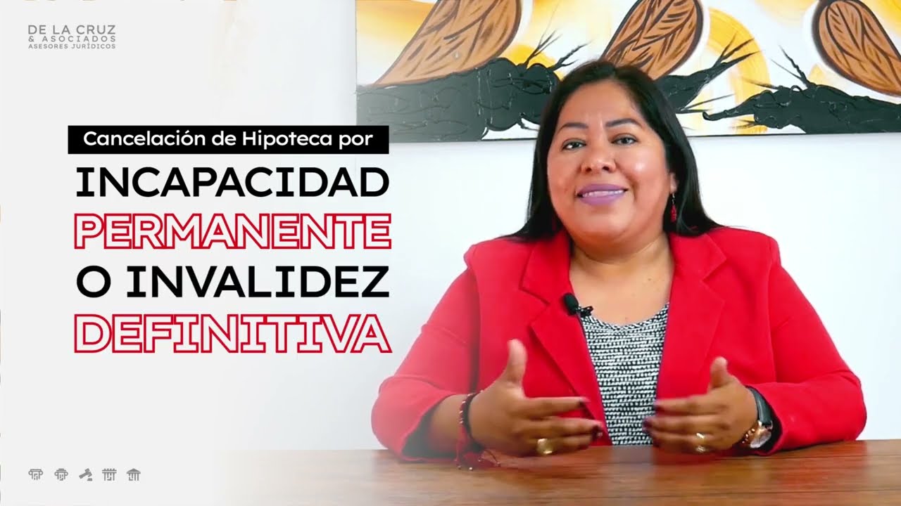 cancelación de hipoteca por invalidez permanente total
