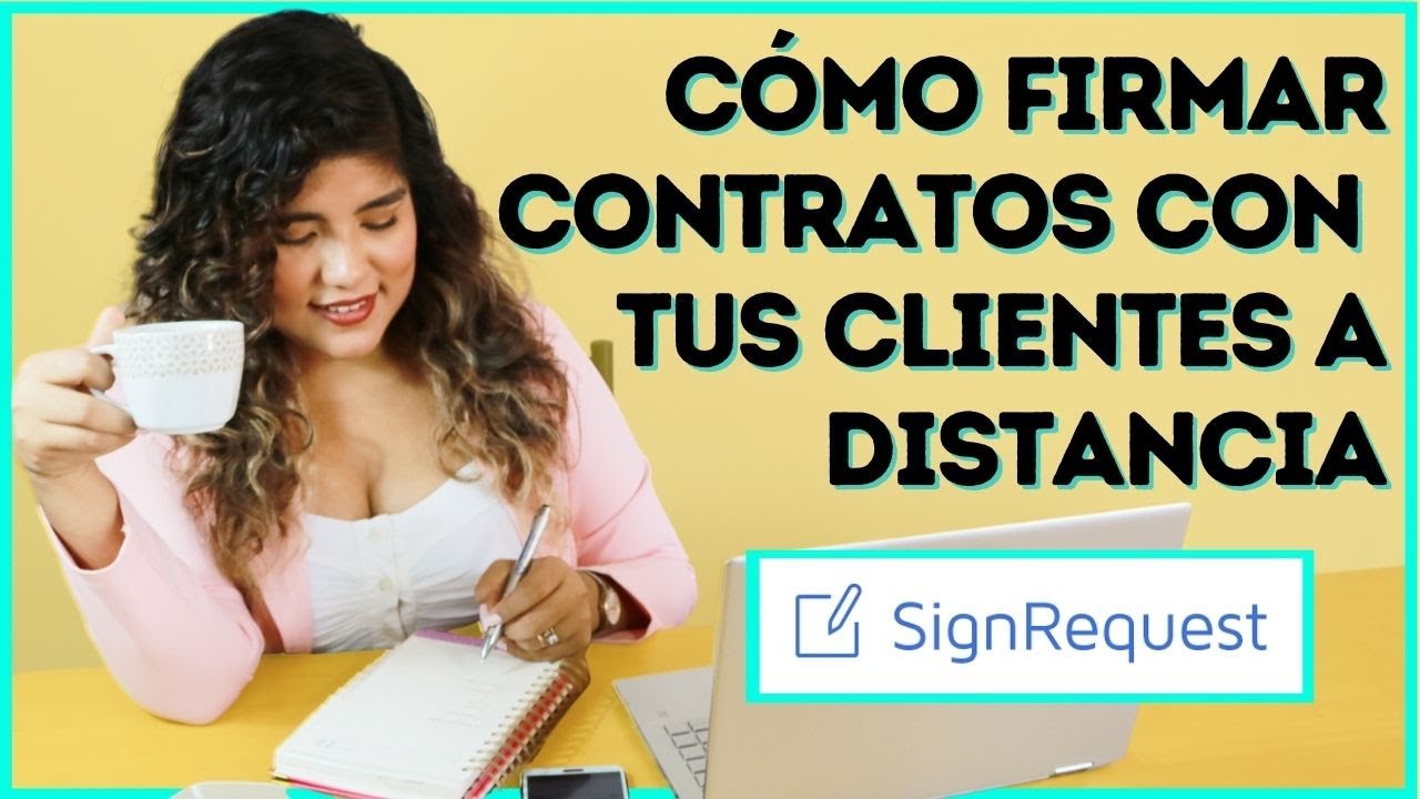 como firmar un contrato por internet
