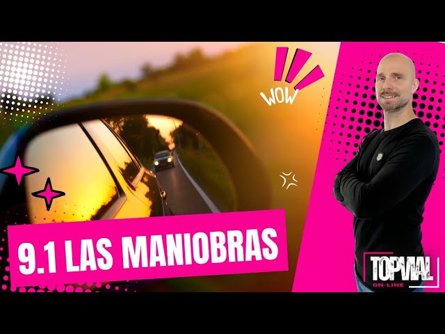 como norma general las maniobras deben advertirse utilizando