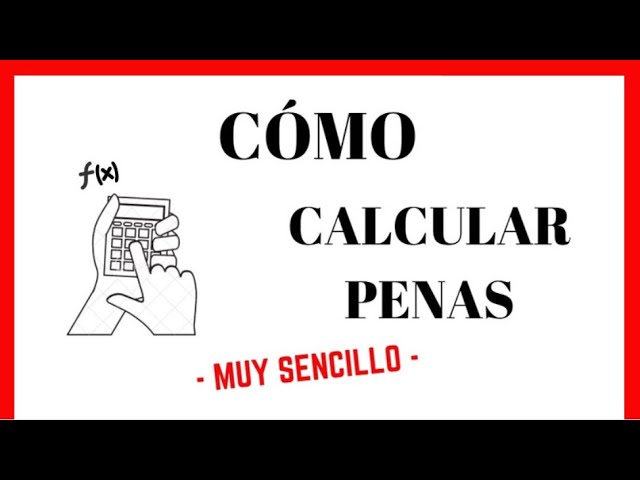 como se calcula la cuarta parte de una condena