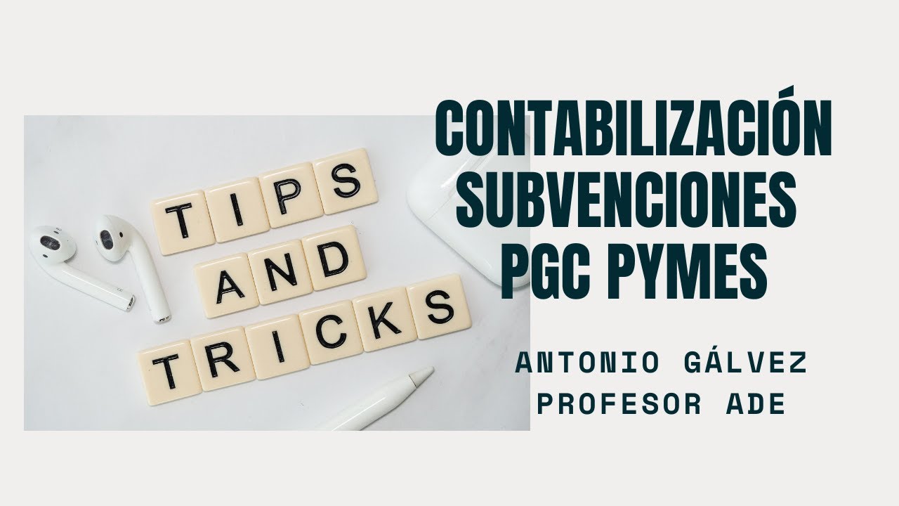 contabilización subvenciones concedidas y no cobradas
