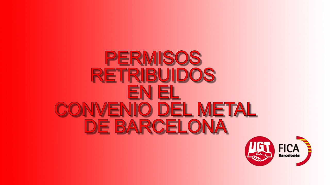 convenio del metal de la provincia de barcelona