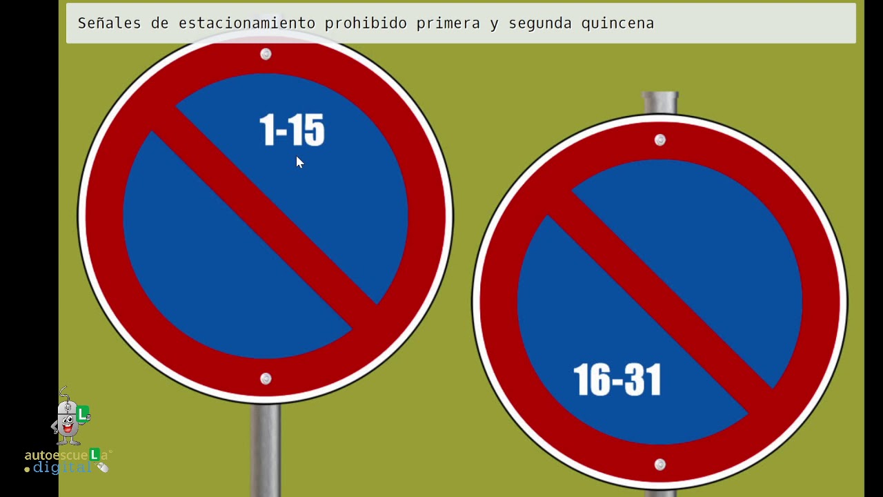 delante de un vado esta señal prohíbe