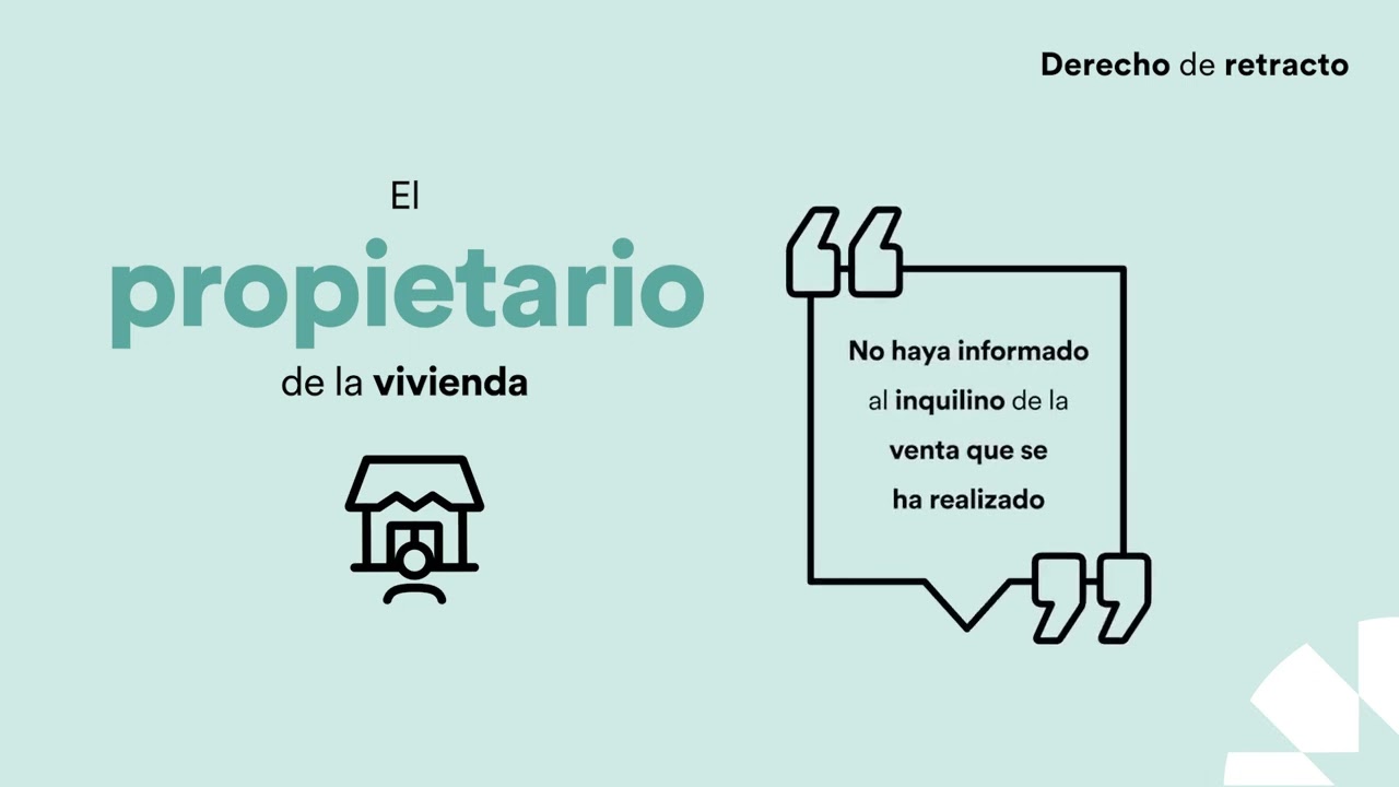 derecho de tanteo y retracto inquilino