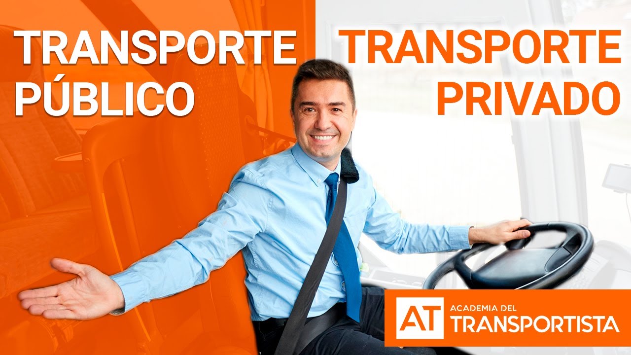 diferencia entre transporte público y privado de mercancías