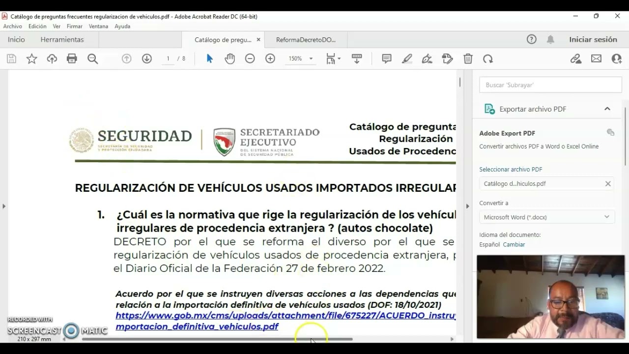documento que acredite la custodia posesión o uso del vehículo